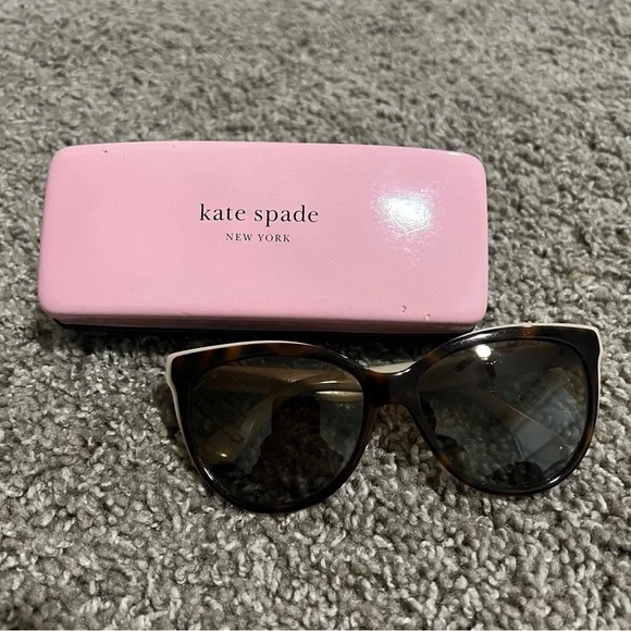 KATE SPADE Daesha Havana Pink Sunglasses - Picture 3 of 11